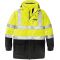 20-J799S, Small, Safety Yellow, Left Chest, Arrow Building Center - LBM (black).